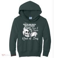 Tacos & Tequila Kind Of Day Kids Hoodie thumb 0