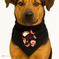 Tacos & Tequila Mexican USA-Made Doggie Bandana thumb 1