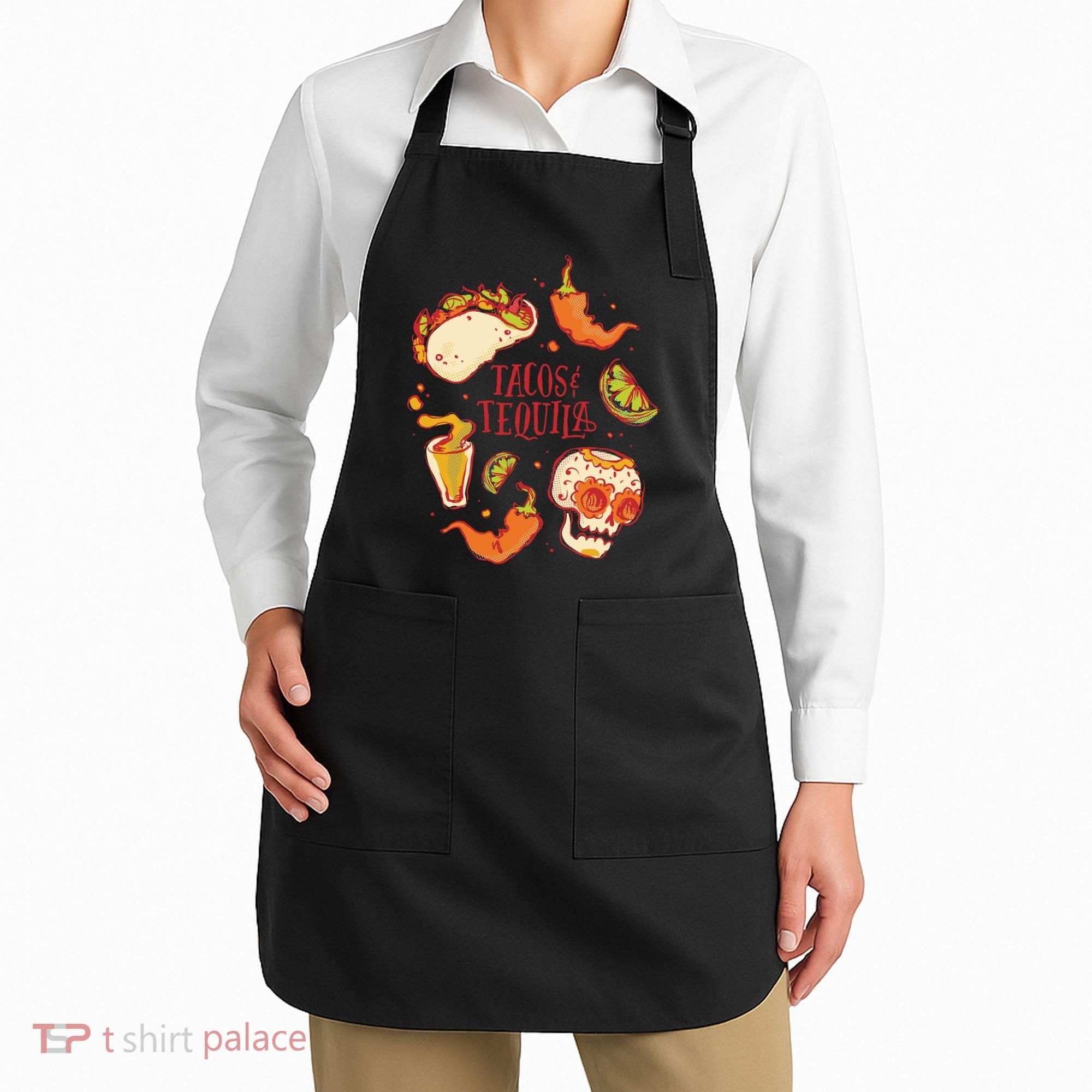 Tacos & Tequila Mexican Apron