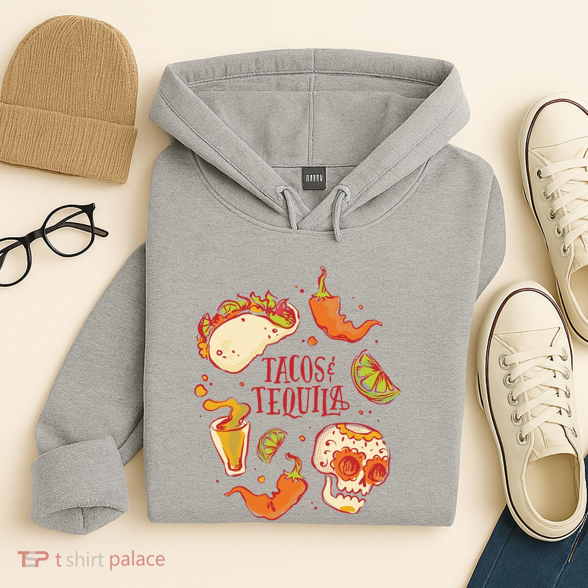 Tacos & Tequila Mexican Hoodie