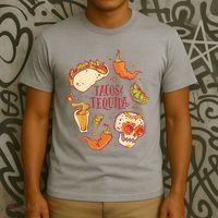 Tacos & Tequila Mexican T-Shirt thumb 3