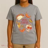 Tacos & Tequila Mexican T-Shirt thumb 4
