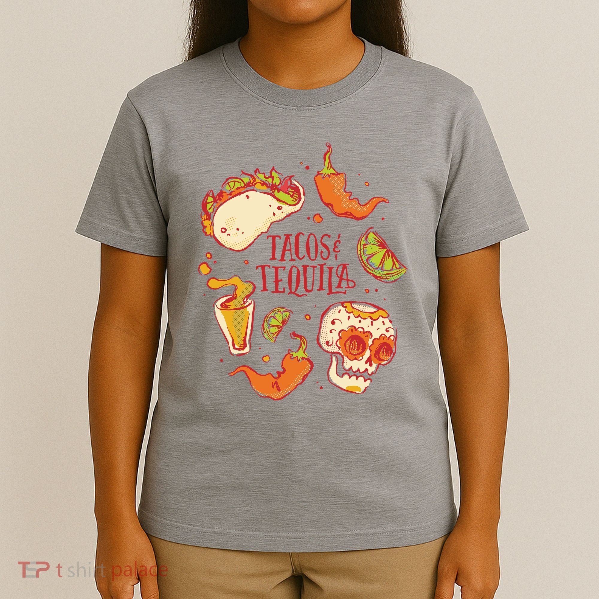 Tacos & Tequila Mexican T-Shirt