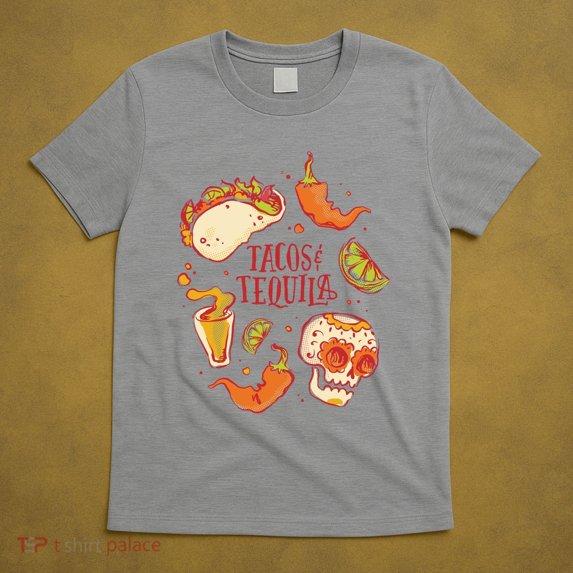 Tacos & Tequila Mexican T-Shirt