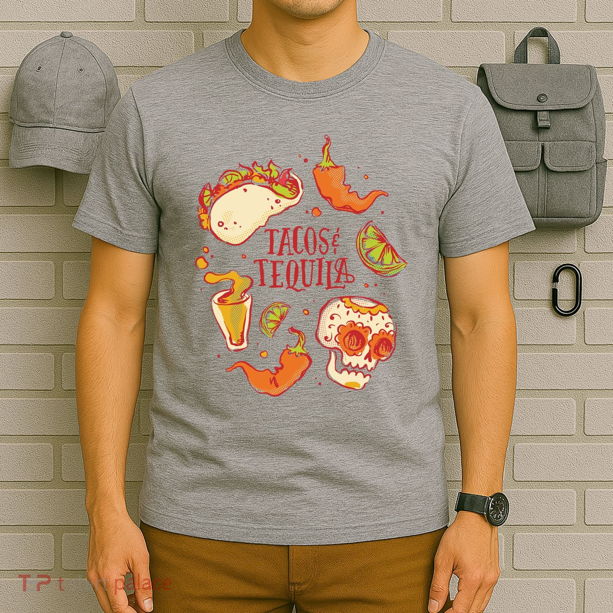 Tacos & Tequila Mexican T-Shirt