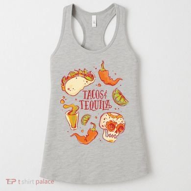 Tacos & Tequila Mexican Women's Tank Top