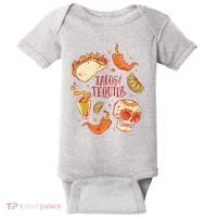 Tacos & Tequila Mexican Baby Bodysuit thumb 0