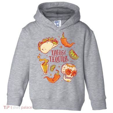 Tacos & Tequila Mexican Toddler Hoodie