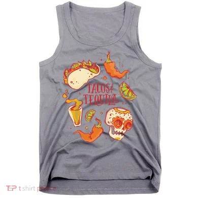 Tacos & Tequila Mexican Tank Top