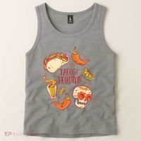Tacos & Tequila Mexican Tank Top thumb 2