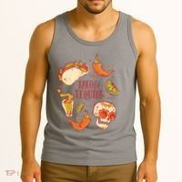 Tacos & Tequila Mexican Tank Top thumb 3