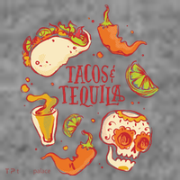 Tacos & Tequila Mexican Tank Top thumb 6