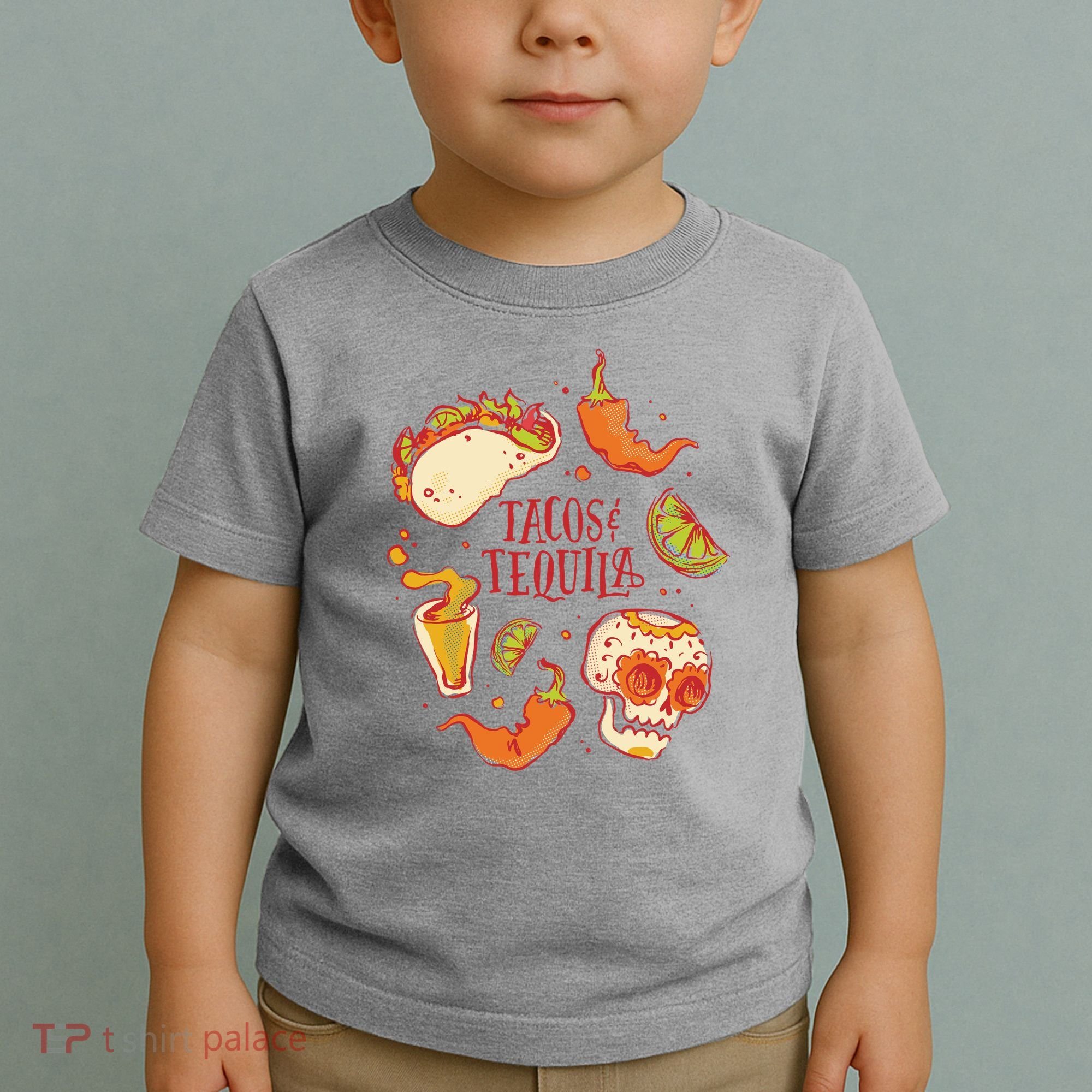 Tacos & Tequila Mexican Toddler T-Shirt
