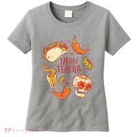 Tacos & Tequila Mexican Women's T-Shirt thumb 0