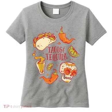 Tacos & Tequila Mexican Women's T-Shirt