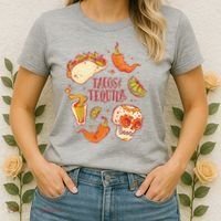 Tacos & Tequila Mexican Women's T-Shirt thumb 2