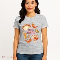 Tacos & Tequila Mexican Women's T-Shirt thumb 4