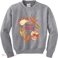 Tacos & Tequila Mexican Kids Sweatshirt thumb 0