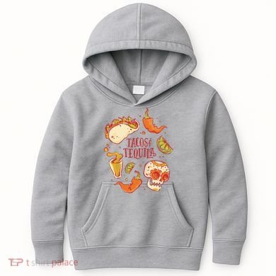 Tacos & Tequila Mexican Kids Hoodie