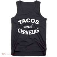 Tacos And Cervezas Tank Top thumb 0