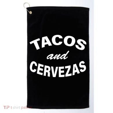 Tacos And Cervezas Golf Towel