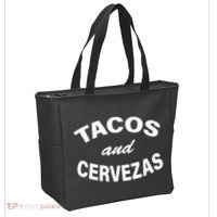 Tacos And Cervezas Tote Bag thumb 2