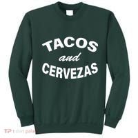 Tacos And Cervezas Sweatshirt thumb 0