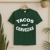 Tacos And Cervezas T-Shirt thumb 2