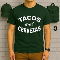 Tacos And Cervezas T-Shirt thumb 6