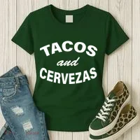 Tacos And Cervezas Women's T-Shirt thumb 3