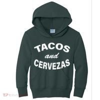 Tacos And Cervezas Kids Hoodie thumb 0