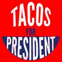 Tacos For President Santa Hat thumb 1