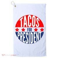Tacos For President Golf Towel thumb 0