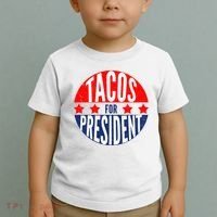 Tacos For President Toddler T-Shirt thumb 2