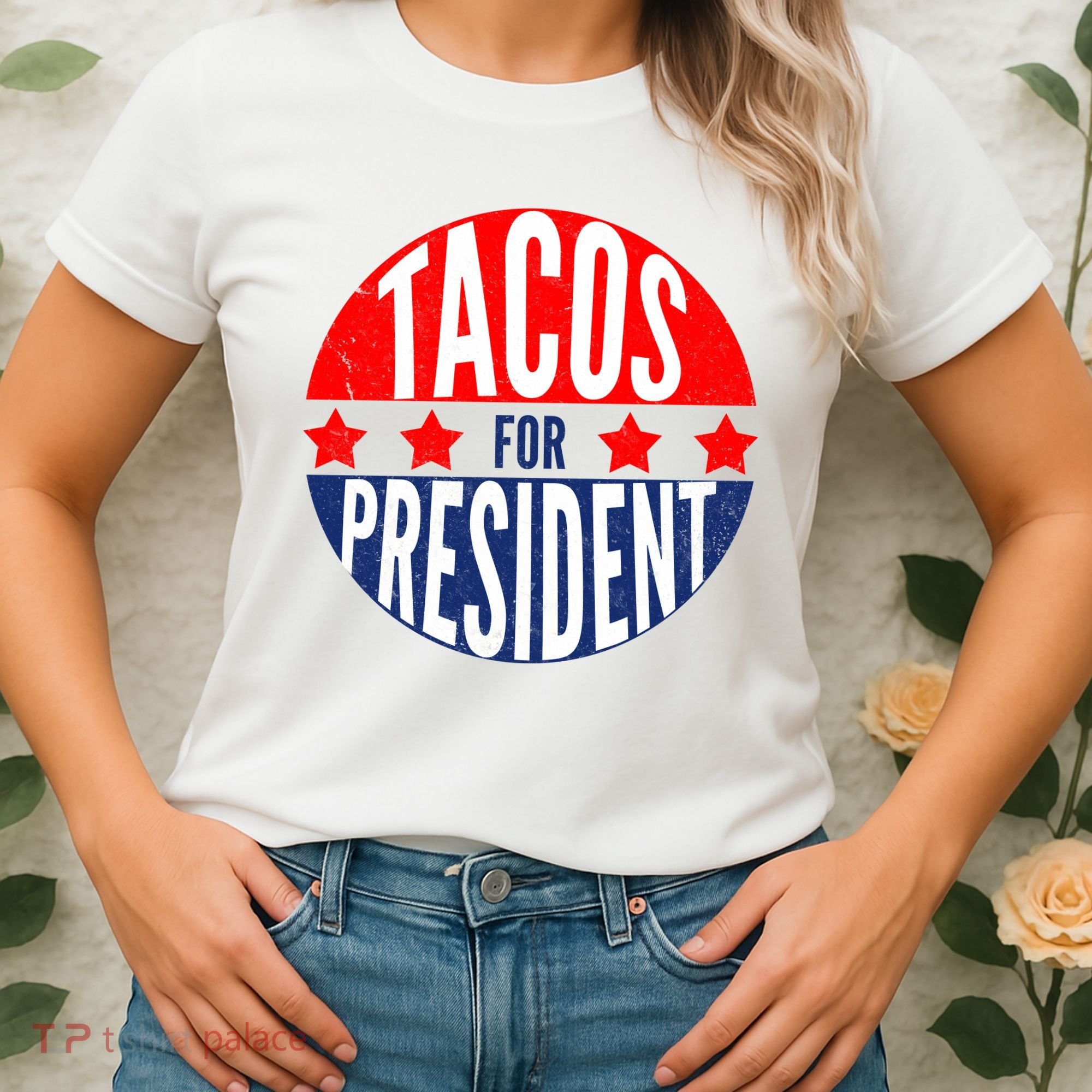 Tacos For President Women's T-Shirt