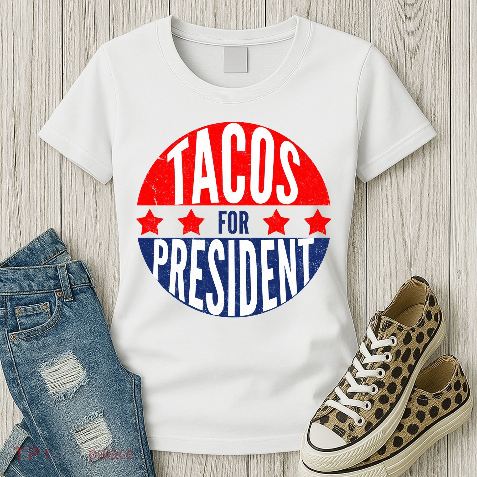 Tacos For President Women's T-Shirt