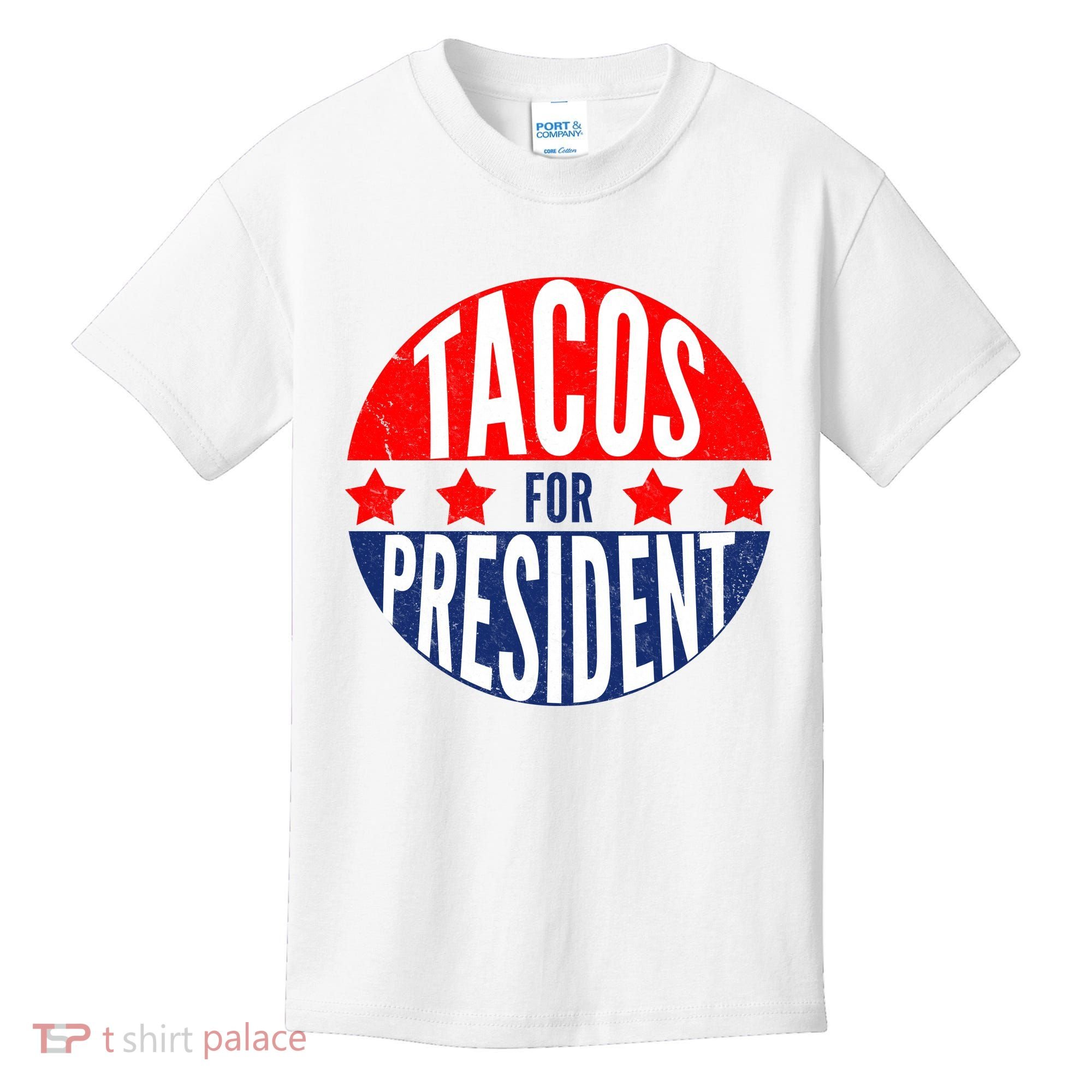 Tacos For President Kids T-Shirt