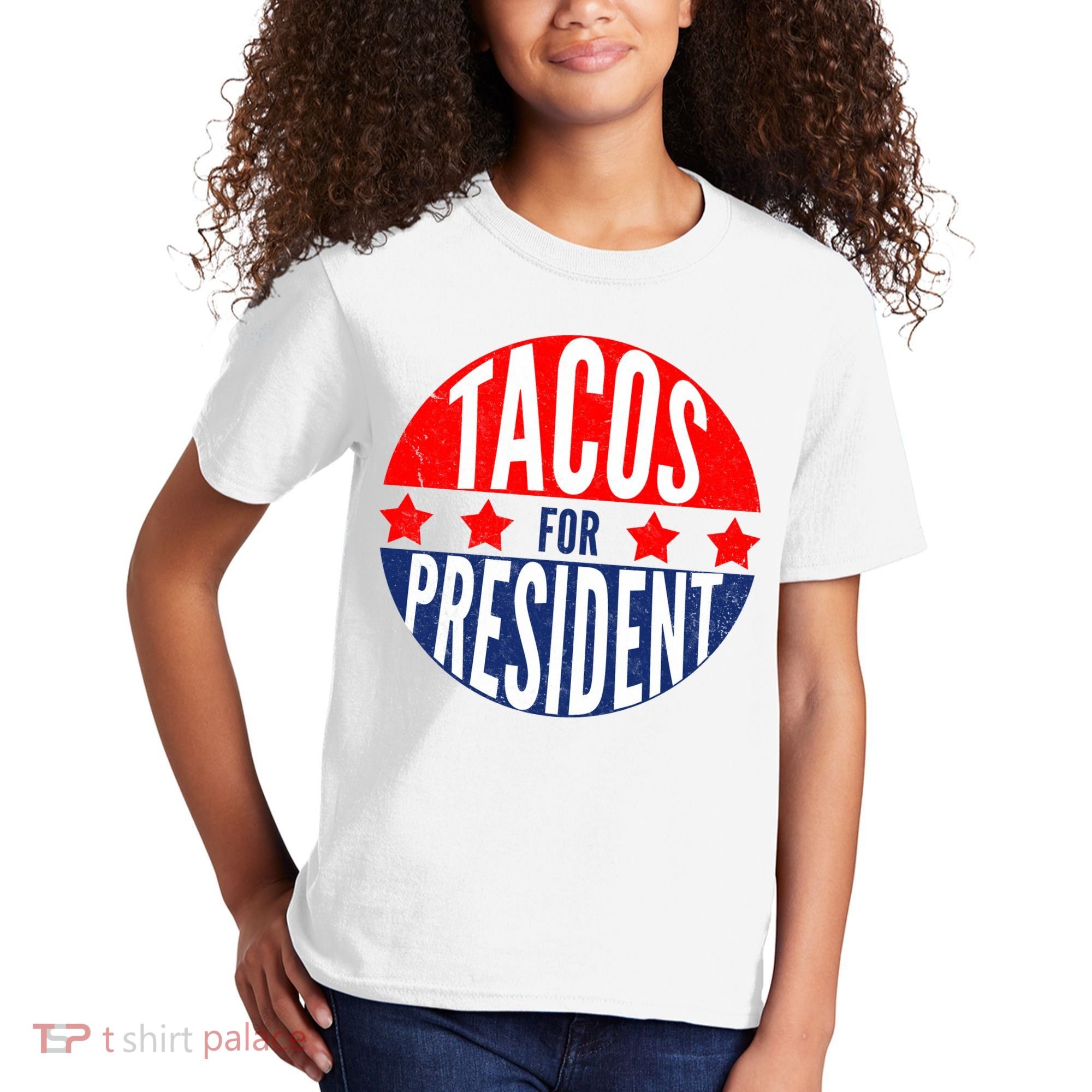 Tacos For President Kids T-Shirt