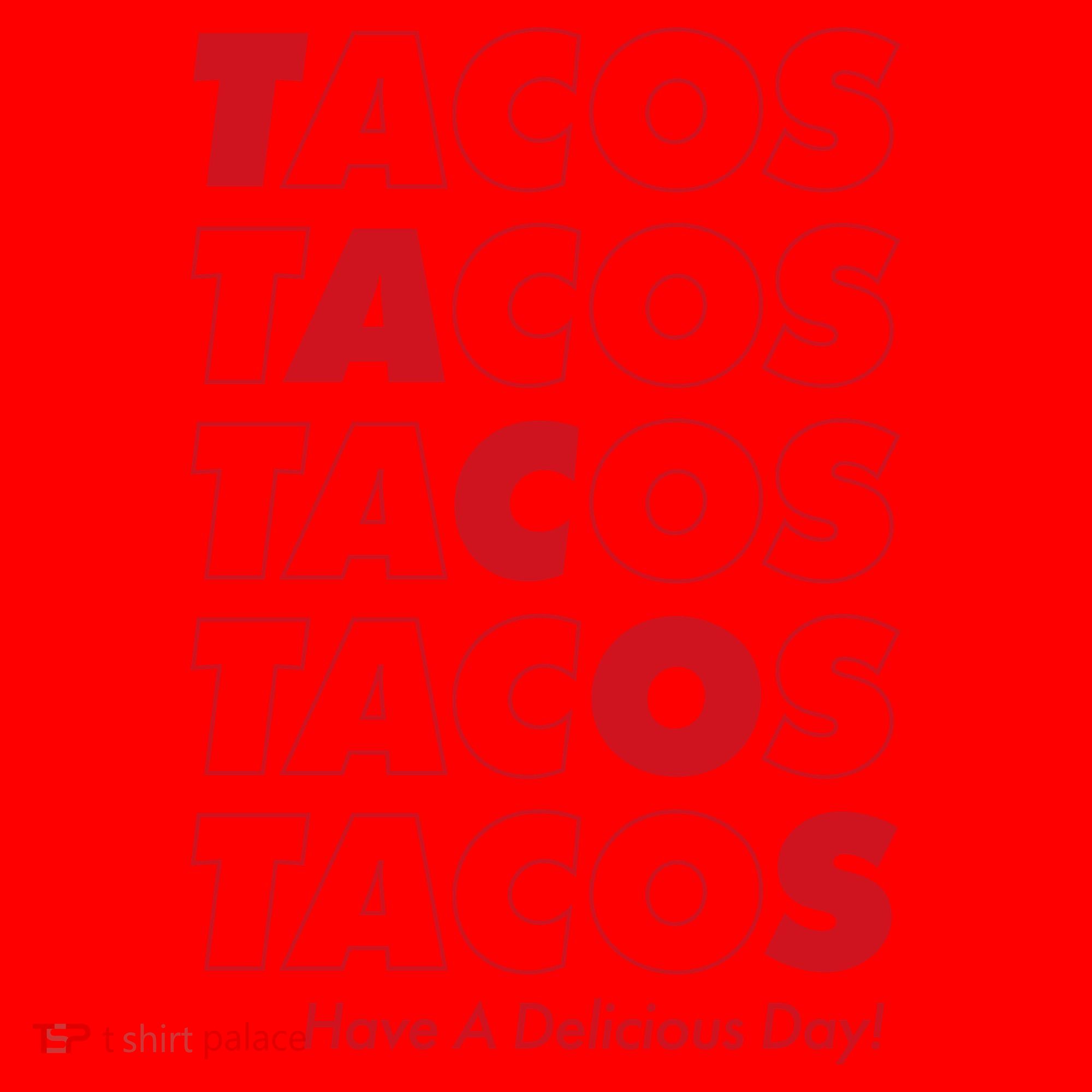 Tacos Tacos Tacos Have A Nice Day Santa Hat