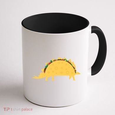 Tacosarus Coffee Mug back