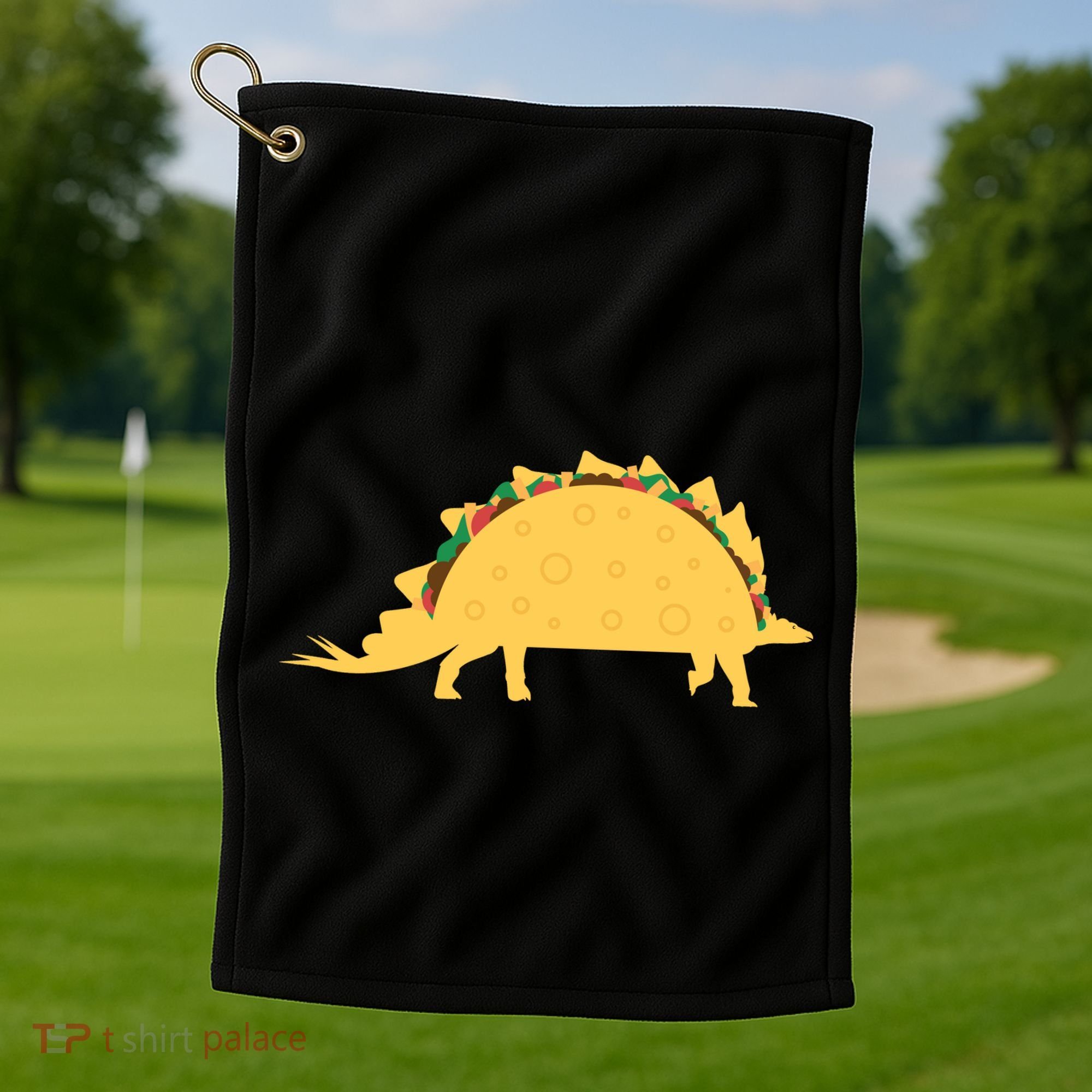 Tacosarus Golf Towel