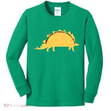 Tacosarus Kids Long Sleeve Shirt