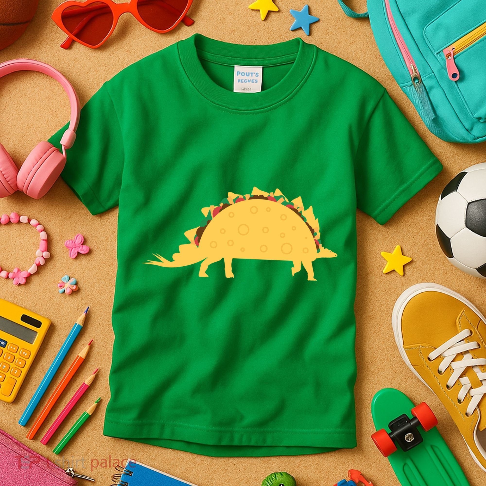 Tacosarus Kids T-Shirt