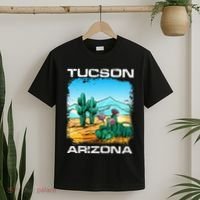 Tucson Arizona Desert Retro Cactus T-Shirt thumb 2