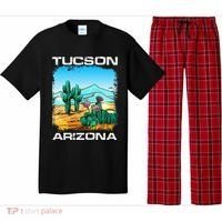 Tucson Arizona Desert Retro Cactus Pajama Set thumb 0