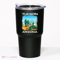 Tucson Arizona Desert Retro Cactus Tumbler thumb 0