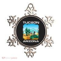Tucson Arizona Desert Retro Cactus Ornament thumb 0