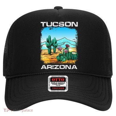 Tucson Arizona Desert Retro Cactus Hat