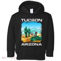 Tucson Arizona Desert Retro Cactus Toddler Hoodie thumb 0