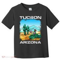 Tucson Arizona Desert Retro Cactus Toddler T-Shirt thumb 0